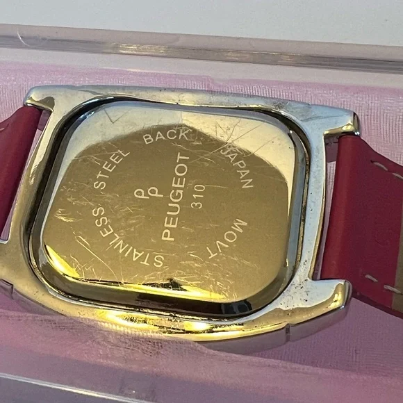 Peugeot Barbie Pink Ladies Quartz Watch